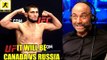 Khabib already has an opponent in mind for his first title defense in November,Joe Rogan on Tony