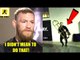 Conor McGregor apologizes for Bus Attack that injured Chiesa and shook Rose,Dana on Brock Lesnar