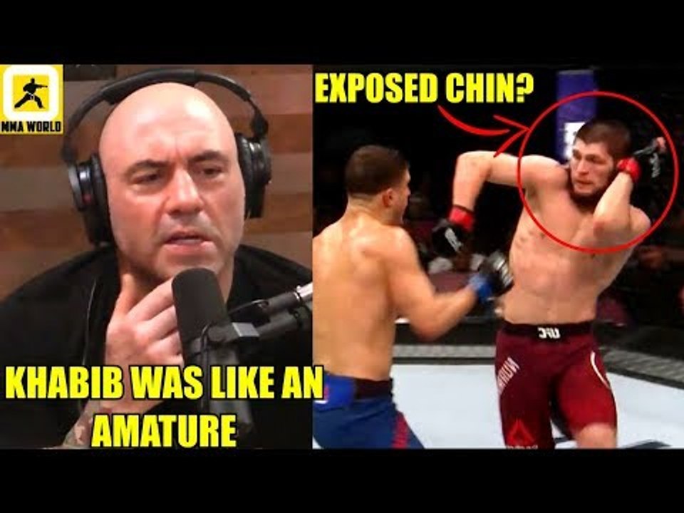 Joe Rogan just didn't understand what was going on in Khabib vs Al Iaquinta,Cormier on DJ
