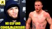 This is who Khabib wants to fíght next and it's not Conor McGregor or GSP,DC on Miocic,Gaethje