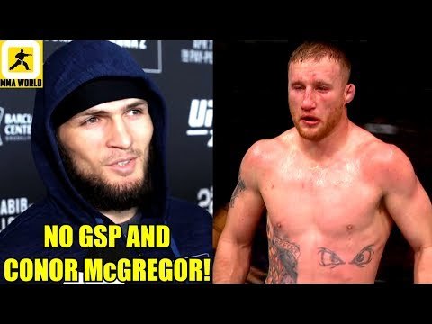 This is who Khabib wants to fíght next and it's not Conor McGregor or GSP,DC on Miocic,Gaethje