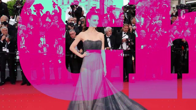 Défilé de robes transparentes au Festival de Cannes