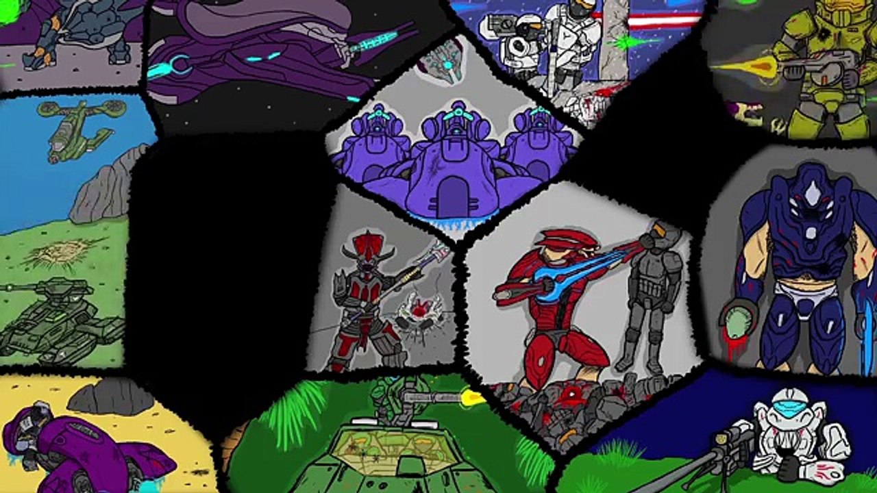 Halo Mega Bloks Stop Motion - Firefight