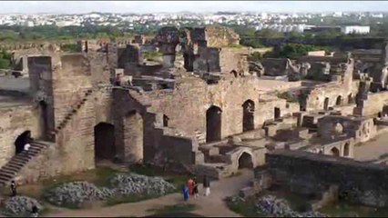 गोलकोण्डा, हैदराबाद - Golconda, Fort.