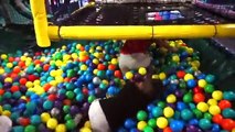 Huge Indoor Playground Fun for Kids and Family Giant Ball Pits Slides Children Play Center