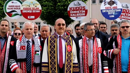 Gümüşhane’den ABD ve İsrail’e cübbeli tepki
