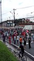 Manifestação interdita ruas do Centro de Vitória na manhã desta terça-feira (15)