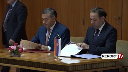 Report TV - Klosi marrëveshje me ministrin serb për turizmin