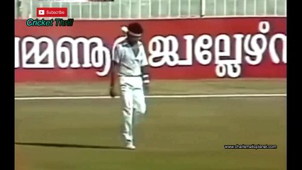Salim Malik 101 off 124 Balls vs India at Sharjah