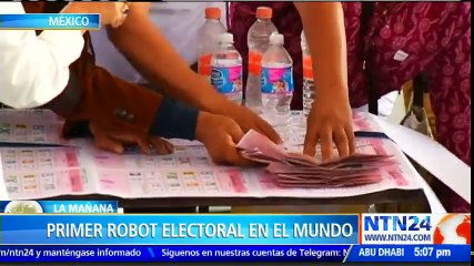 “Principal objetivo del robot EMI es informar sobre las elecciones presidenciales en México”