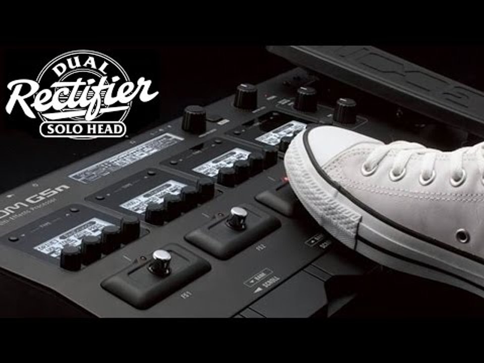 ZOOM G5N - Simulação Mesa Boogie Dual Rectifier