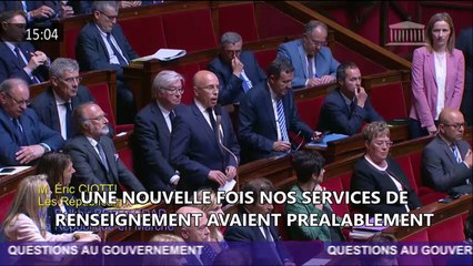 Monsieur le 1er Ministre, nous vous demandons des actes pour mieux protéger les Français du terrorisme.