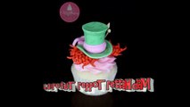Fondant Mad Hatter Toppers; A McGreevy Cakes Tutorial