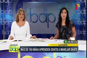 Callao: enseñan gratuitamente a más de 100 niñas a montar y dominar el skate