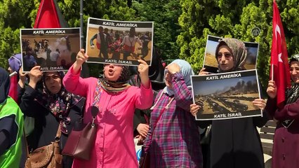 İsrail'in Gazze'de yaptığı katliama tepkiler - İZMİR