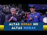Fabio Brazza no Altas Horas - 2 Rimas de Improviso (Completo)