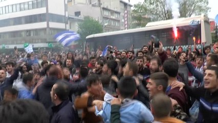 Erzurum'da play-off final coşkusu