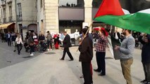Dijon : plus de 250 personnes rassemblées en « soutien au peuple palestinien » (3)