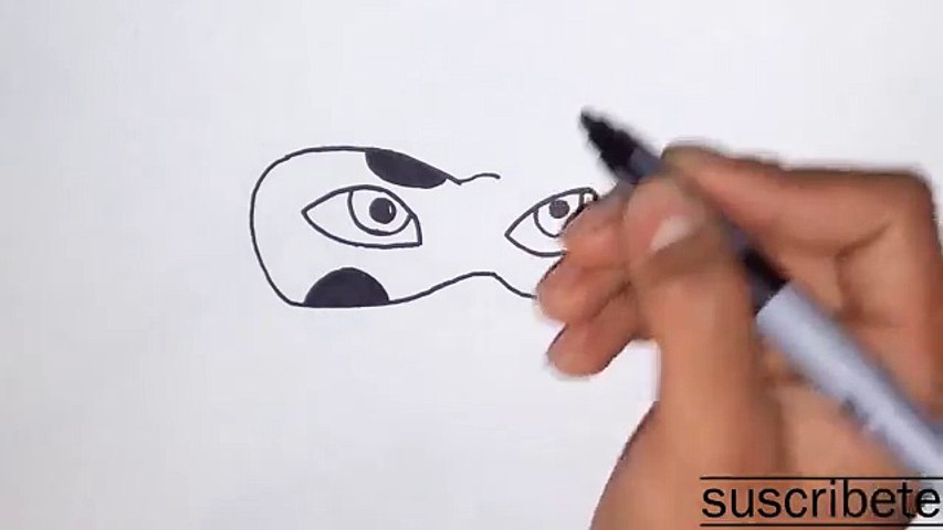  como dibujar una mariquita/ how to draw ladybug