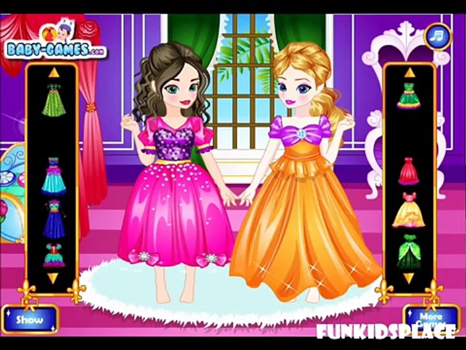 Disney Frozen Dress Up Game MoviesBaby Elsa with Anna Dress Up GameplayFrozen Babies Games