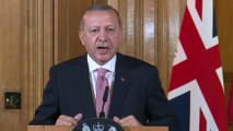 Cumhurbaşkanı Erdoğan: 'İsrail orada işgalcidir ve terör estirmeye devam etmektedir' - LONDRA