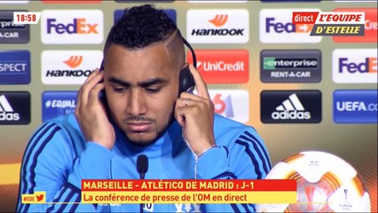 Finale Ligue Europa : Conférence de presse de l'Olympique de marseille