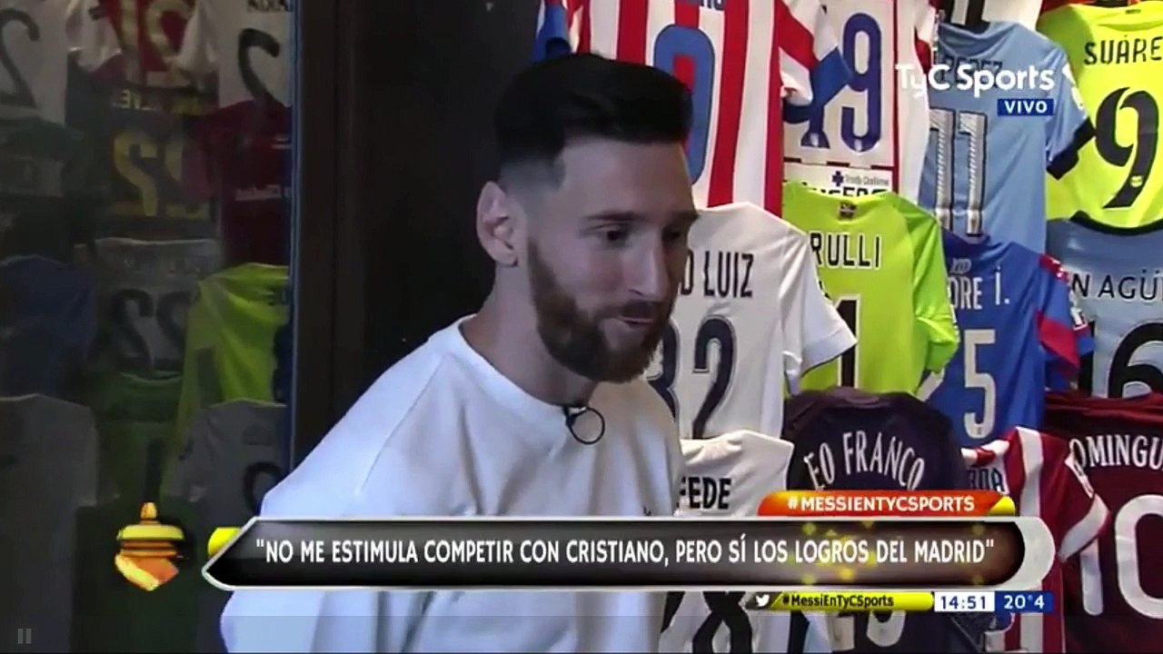 Messi: "Sería terrible ver a Neymar en el Real Madrid"