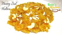 Moong Dal Halwa Recipe Video — Indian Dessert Recipe in Hindi by Lata Jain