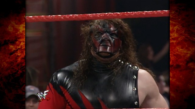 Kane vs Jeff Jarrett w/ Debra & Owen Hart Handicap Tag Titles Match (X-Pac Saves Kane)! 4/4/99