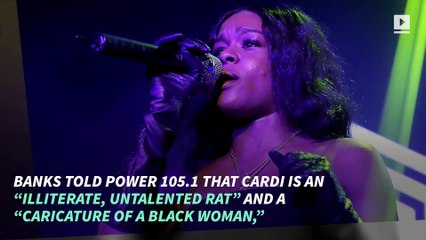Azealia Banks Defends Feud with Cardi B