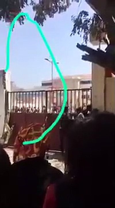 ( Video ) -  Ames Sensible s'abstenir :  Voici comment la voiture de police a heurté l'étudiant Fallou Sène