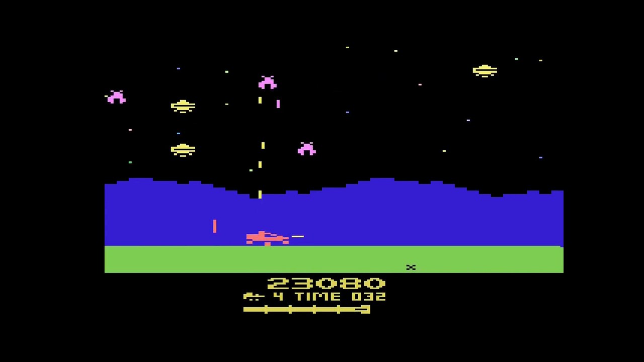 [Longplay] Moon Patrol - Atari 2600 (1080p 60fps)