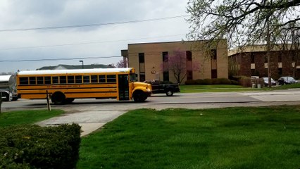 Drivers Pass School Bus When Flag is Up