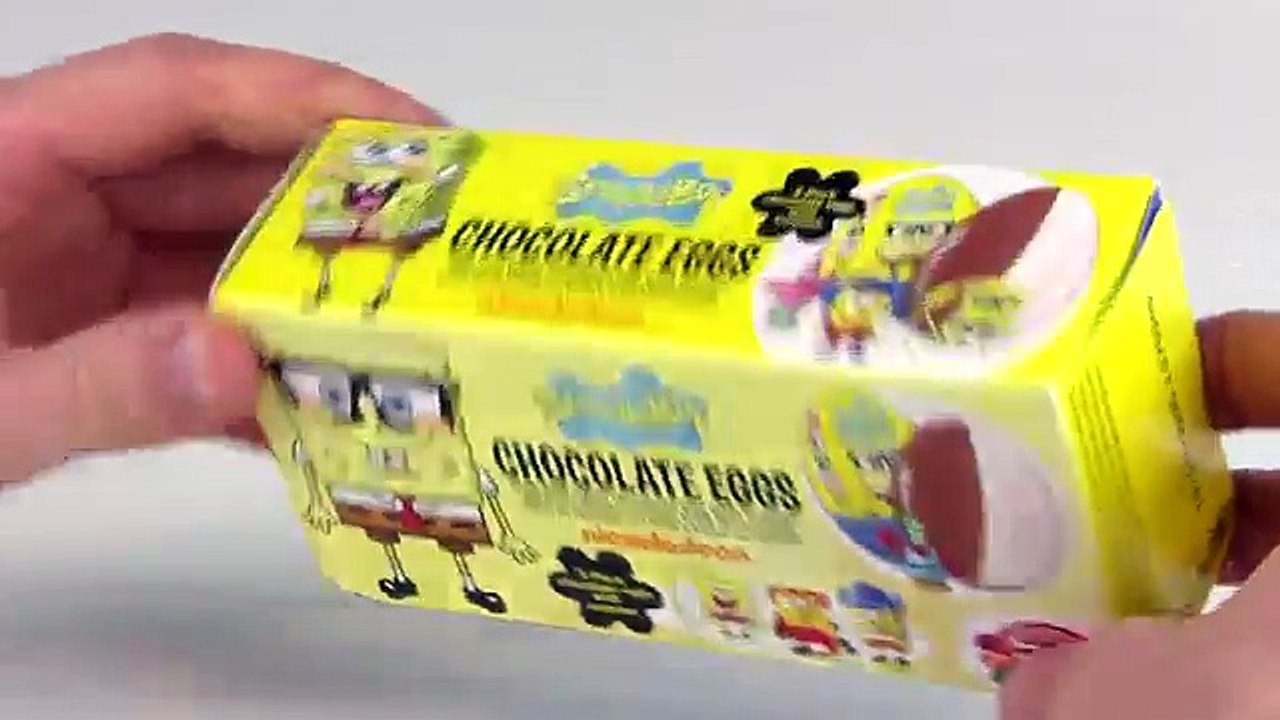 SpongeBob Surprise Eggs – Nickelodeon Toy Chocolate Eggs Play Doh