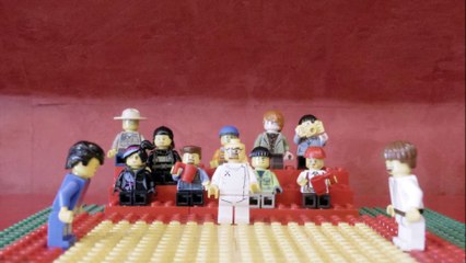 Bienvenu sur les tatamis!! version légo trop top!! merci julien