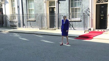 Cumhurbaşkanı Erdoğan, İngiltere Başbakanı May ile bir araya geldi - LONDRA