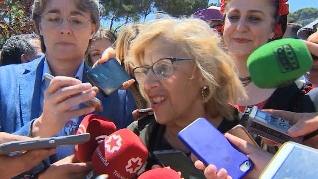 Carmena participa en las festividades de San Isidro