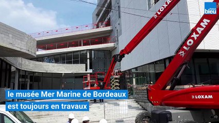 Visite du Musée Mer Marine de Bordeaux, un mois avant l'ouverture partielle