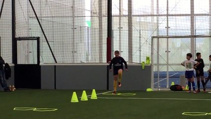 Paul Sable avec l'ASPTG ELITE FOOTBALL - Five Perpignan - 14.05.2018