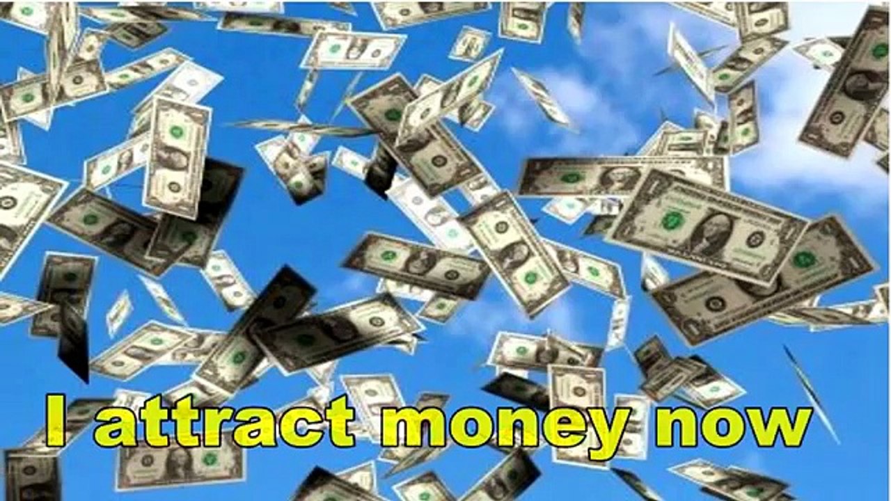 Powerful Affirmations to Attr Manifest Money and Wealth Spoken and Set in Music