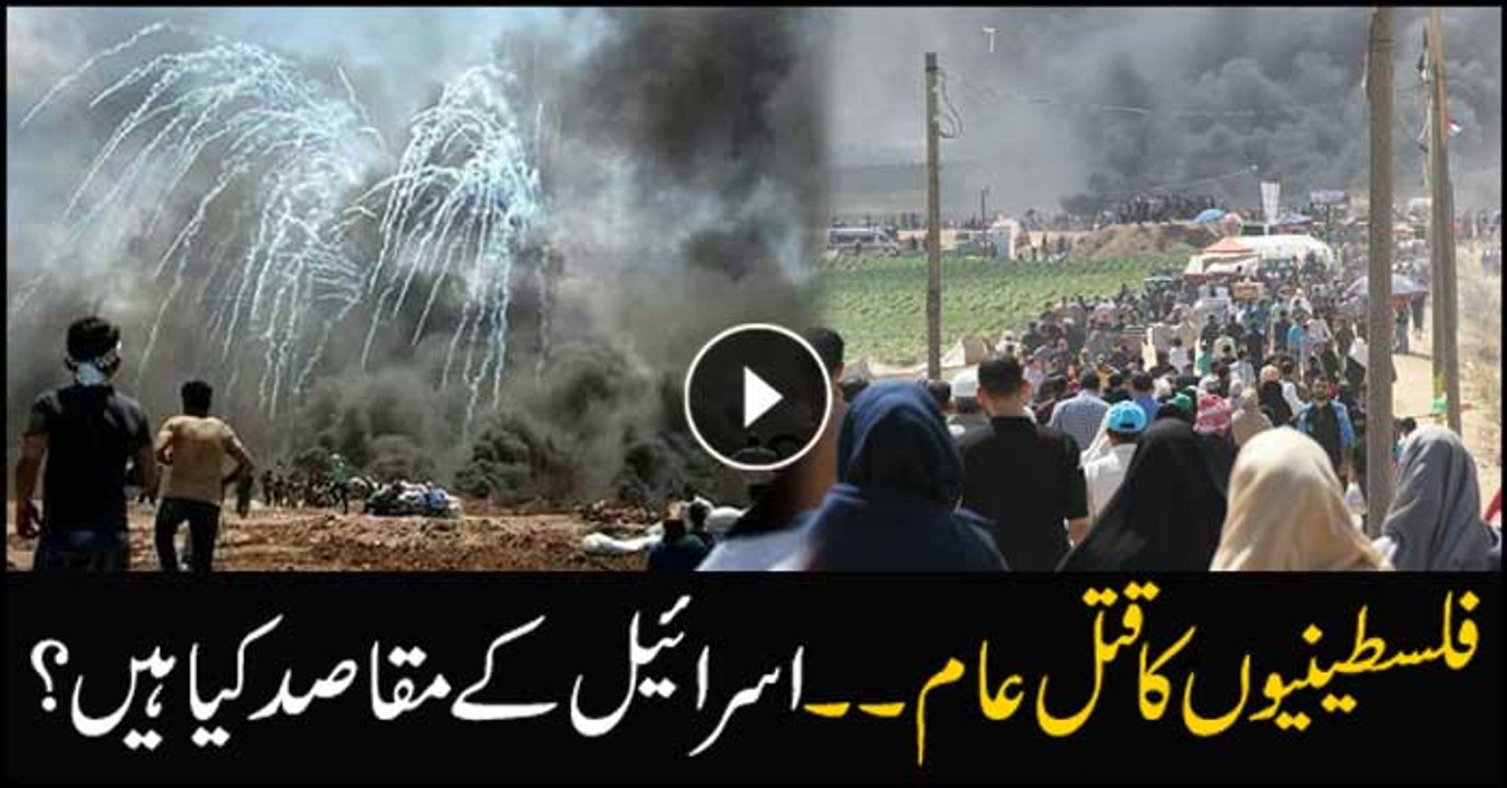 Massacre of Palestinians - What does Israel really want?