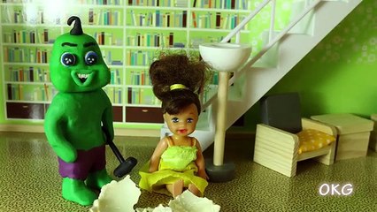 Baby Maleficent Magic Show Play Doh Kids Cartoon Stop Motion Video