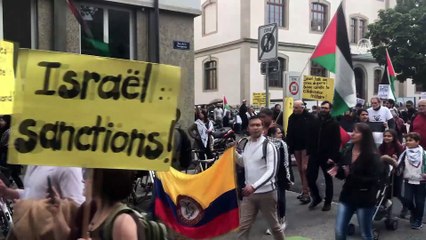 İsrail'in Gazze'de yaptığı katliama tepkiler - CENEVRE