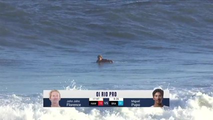 Adrénaline - Surf : Oi Rio Pro, Men's Championship Tour - Round 3 heat 12