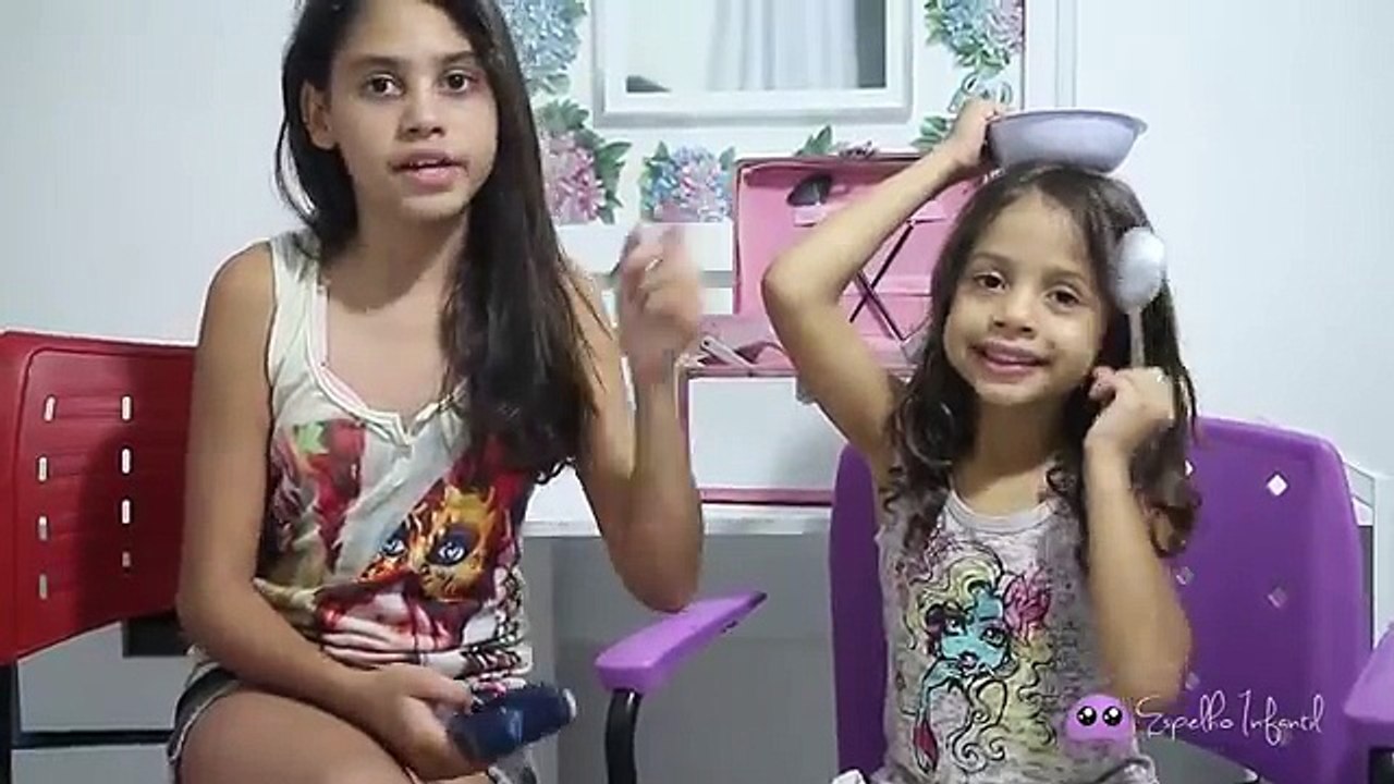 Desafio do Algodão ♥ Espelho Infantil
