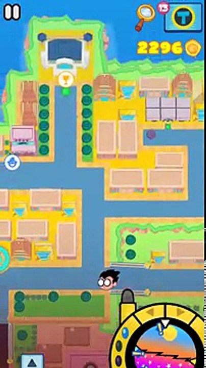 12-я Серия - Юные Титаны Вперёд - Игра про Мультики - Teens Titans GO! Teeny Titans - Мини Титаны