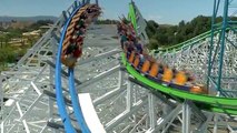 Twisted Colossus REAL POV Front Seat & Back Seat Six Flags Magic Mountain new Roller Coaster