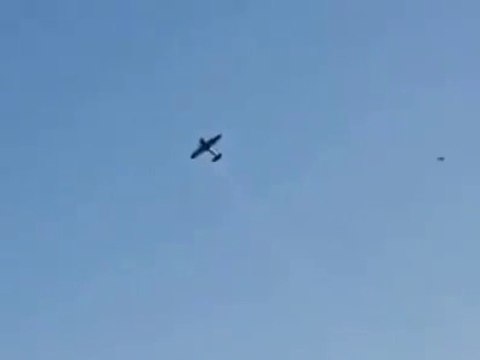 OVNI derriba avión de acrobacias