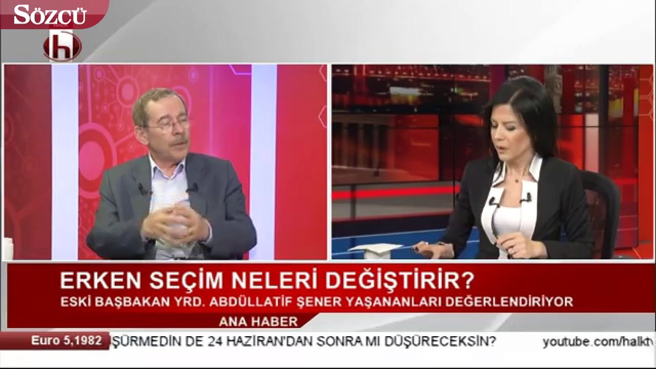 Abdüllatif Şener'den Erdoğan'a sitem