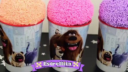 Descargar video: Juguetes Sorpresa LA VIDA SECRETA DE TUS MASCOTAS película Helados de play foam y Bolsitas sorpresas